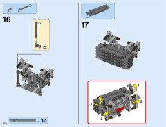 LEGO 42054 instructions page 258 – build guide