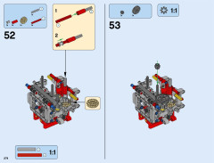 LEGO 42054 instructions page 274 – build guide