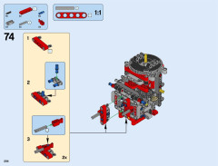 LEGO 42054 instructions page 284 – build guide