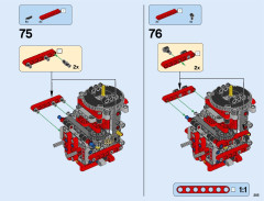 LEGO 42054 instructions page 285 – build guide