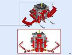 LEGO 42054 instructions page 289 – build guide