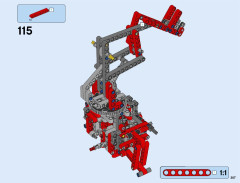 LEGO 42054 instructions page 307 – build guide