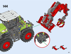 LEGO 42054 instructions page 327 – build guide