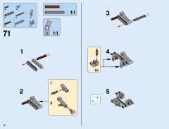 LEGO 42054 instructions page 42 – build guide