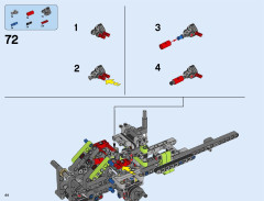 LEGO 42054 instructions page 44 – build guide
