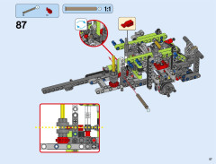 LEGO 42054 instructions page 57 – build guide