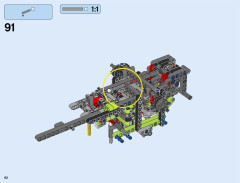 LEGO 42054 instructions page 62 – build guide