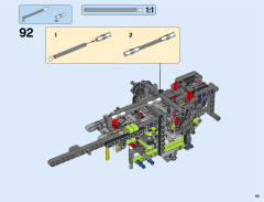 LEGO 42054 instructions page 63 – build guide