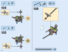 LEGO 42054 instructions page 68 – build guide