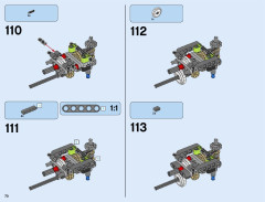 LEGO 42054 instructions page 70 – build guide