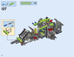 LEGO 42054 instructions page 76 – build guide