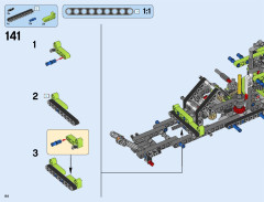 LEGO 42054 instructions page 84 – build guide