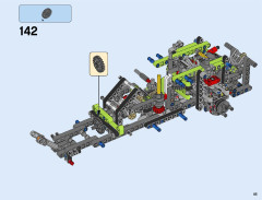 LEGO 42054 instructions page 85 – build guide