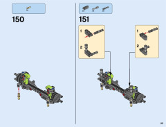 LEGO 42054 instructions page 89 – build guide