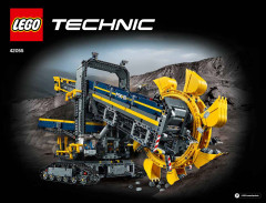 LEGO 42055 instructions page 1 – build guide
