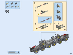 LEGO 42055 instructions page 105 – build guide