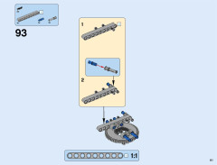 LEGO 42055 instructions page 111 – build guide