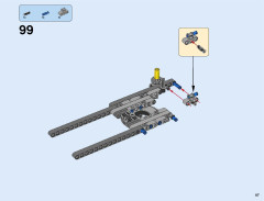 LEGO 42055 instructions page 117 – build guide