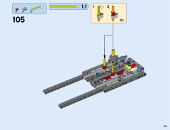 LEGO 42055 instructions page 123 – build guide