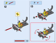 LEGO 42055 instructions page 13 – build guide