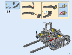 LEGO 42055 instructions page 137 – build guide