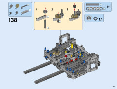 LEGO 42055 instructions page 147 – build guide