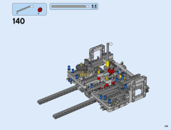 LEGO 42055 instructions page 149 – build guide