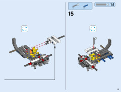 LEGO 42055 instructions page 15 – build guide