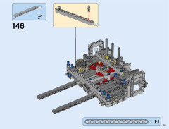LEGO 42055 instructions page 155 – build guide