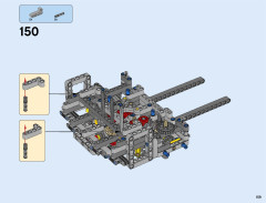 LEGO 42055 instructions page 159 – build guide