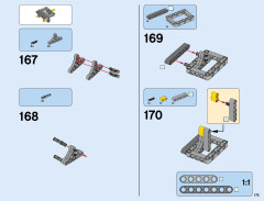 LEGO 42055 instructions page 175 – build guide