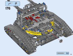LEGO 42055 instructions page 179 – build guide