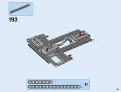 LEGO 42055 instructions page 195 – build guide