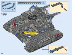 LEGO 42055 instructions page 202 – build guide