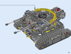 LEGO 42055 instructions page 207 – build guide