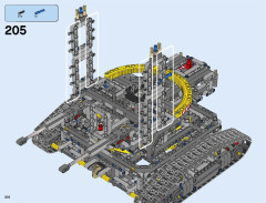 LEGO 42055 instructions page 210 – build guide