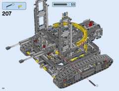 LEGO 42055 instructions page 212 – build guide