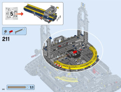 LEGO 42055 instructions page 216 – build guide