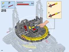 LEGO 42055 instructions page 220 – build guide