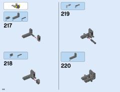 LEGO 42055 instructions page 222 – build guide