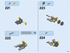 LEGO 42055 instructions page 223 – build guide