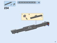 LEGO 42055 instructions page 231 – build guide