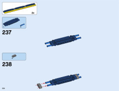 LEGO 42055 instructions page 234 – build guide