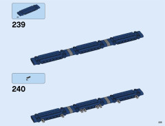 LEGO 42055 instructions page 235 – build guide
