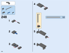 LEGO 42055 instructions page 244 – build guide