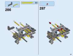 LEGO 42055 instructions page 267 – build guide