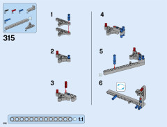 LEGO 42055 instructions page 286 – build guide