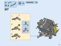 LEGO 42055 instructions page 289 – build guide