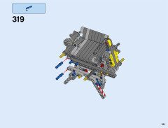 LEGO 42055 instructions page 291 – build guide