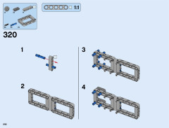 LEGO 42055 instructions page 292 – build guide